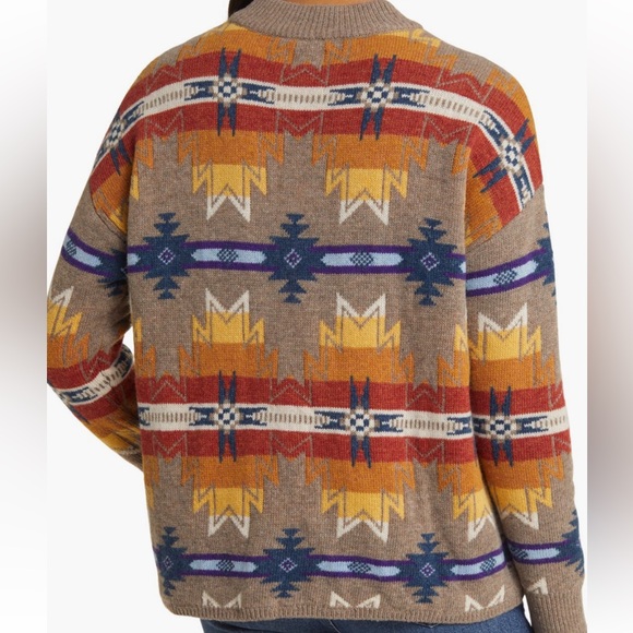 Faherty x Doug Good Feather Mock Neck Sweater size XS- NWT - Picture 9 of 10